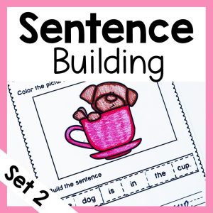 sentence building worksheets sentence structure scramble printables
